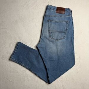 Hollister Skinny Advanced Stretch Jeans Light Wash Blue Denim Men’s Size 33x30